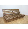 York Bifold Pine Futon